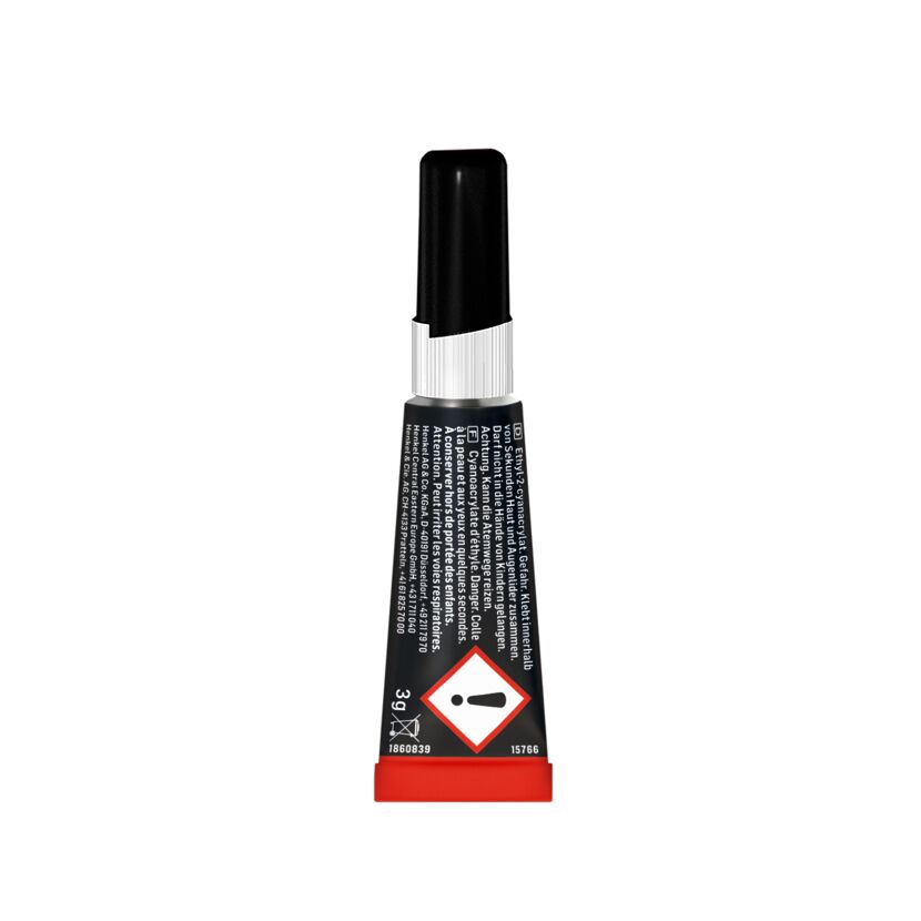 Sekundenkleber flüssig transparent  3+1 g