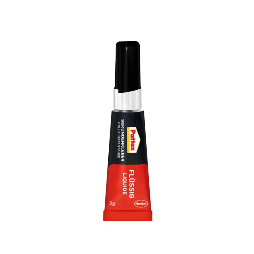 Sekundenkleber flüssig transparent  3+1 g
