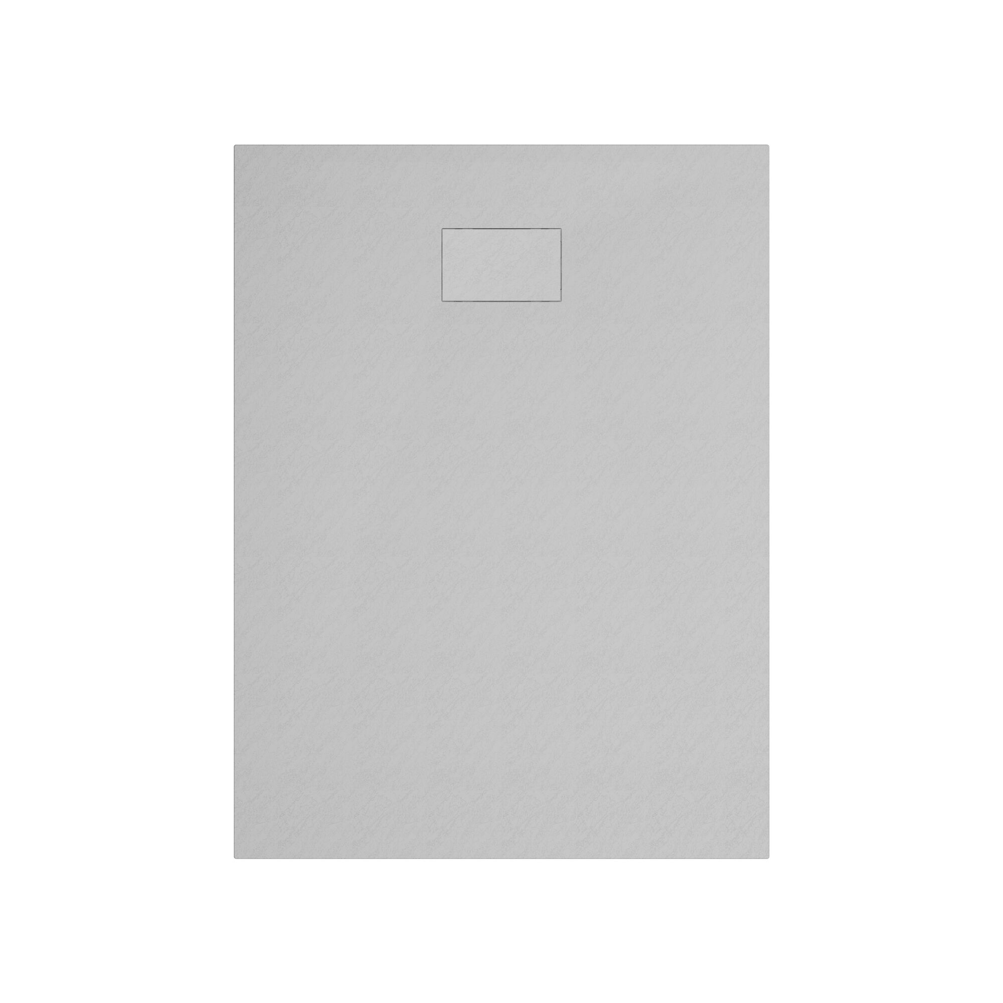 Duschwanne 'DWM-Tec Midra' mattweiß mit Steinstruktur 80 x 120 cm