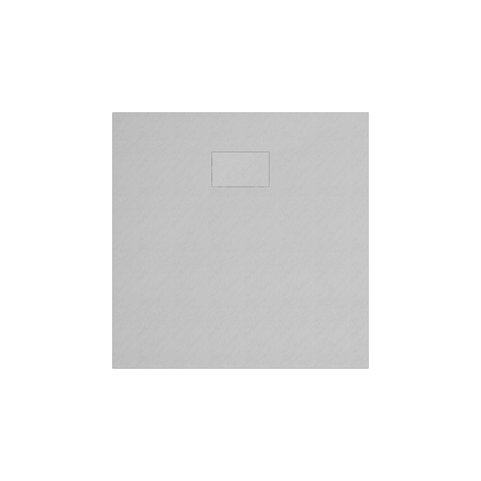 Duschwanne 'DWM-Tec Midra' mattweiß mit Steinstruktur 90 x 90 cm