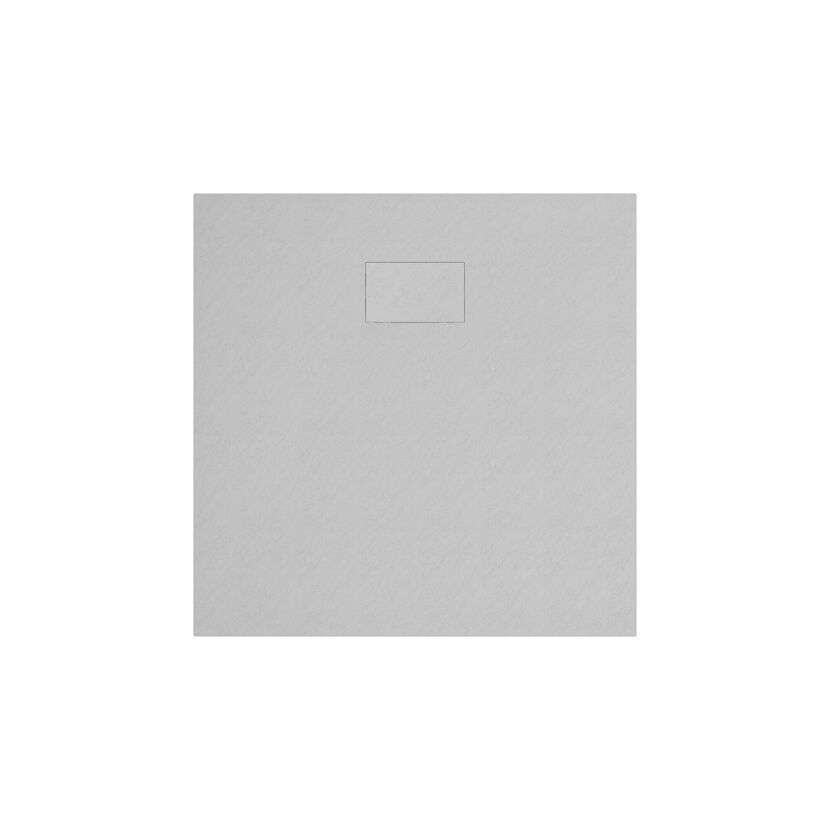 Duschwanne 'DWM-Tec Midra' mattweiß mit Steinstruktur 90 x 90 cm