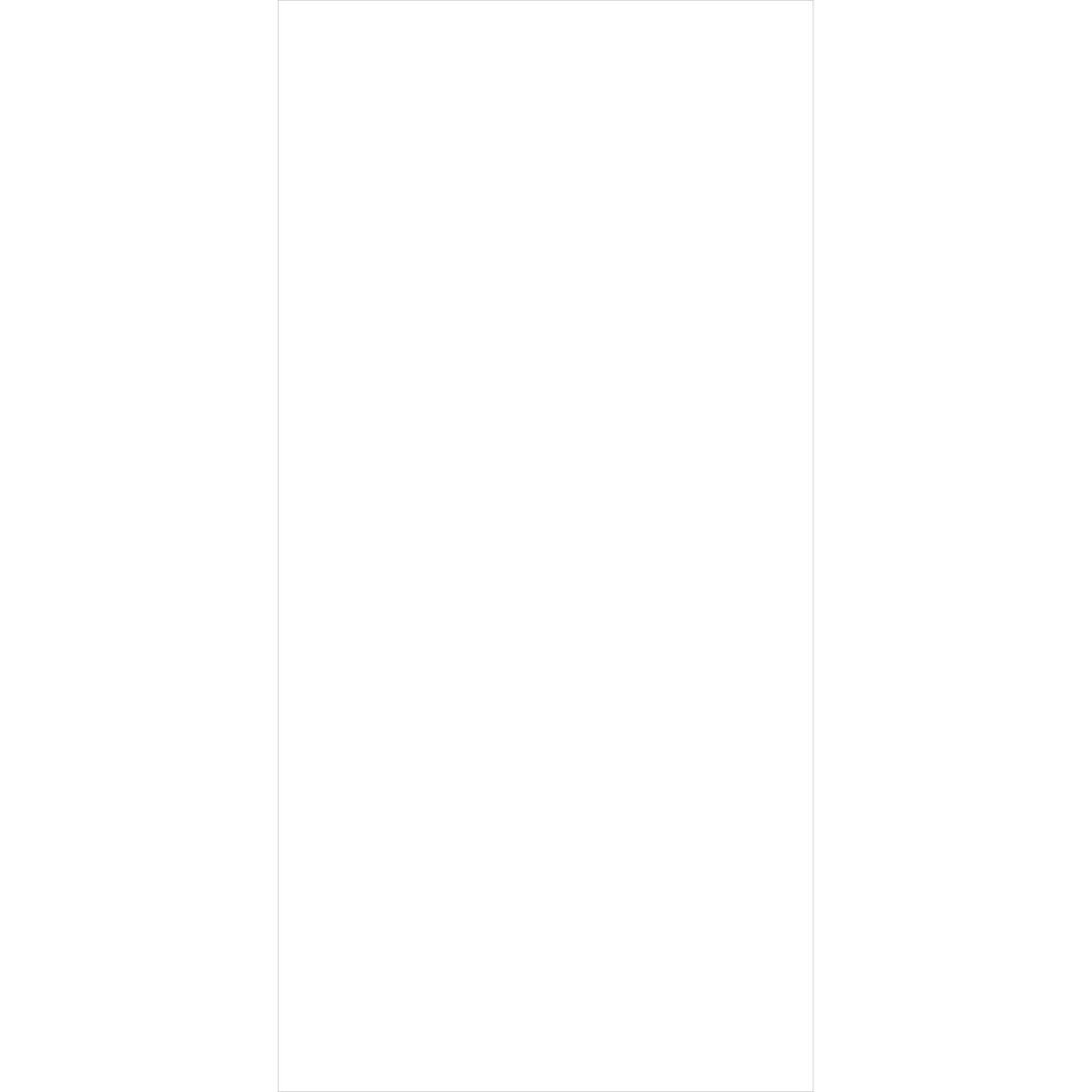 Duschrückwand 'DecoDesign Softtouch' weiß 125 x 255 cm