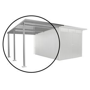 Seitendach Gr. L zu Gerätehaus AvantGarde A4,A8 silber-metallic