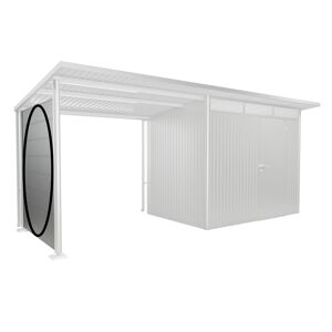 Seitenwand für Seitendach zu Gerätehaus AvantGarde A2,A6 silber-metallic