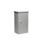 Terrassenschrank 'Julia' silber-metallic Gr. M