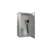 Terrassenschrank 'Julia' silber-metallic Gr. M