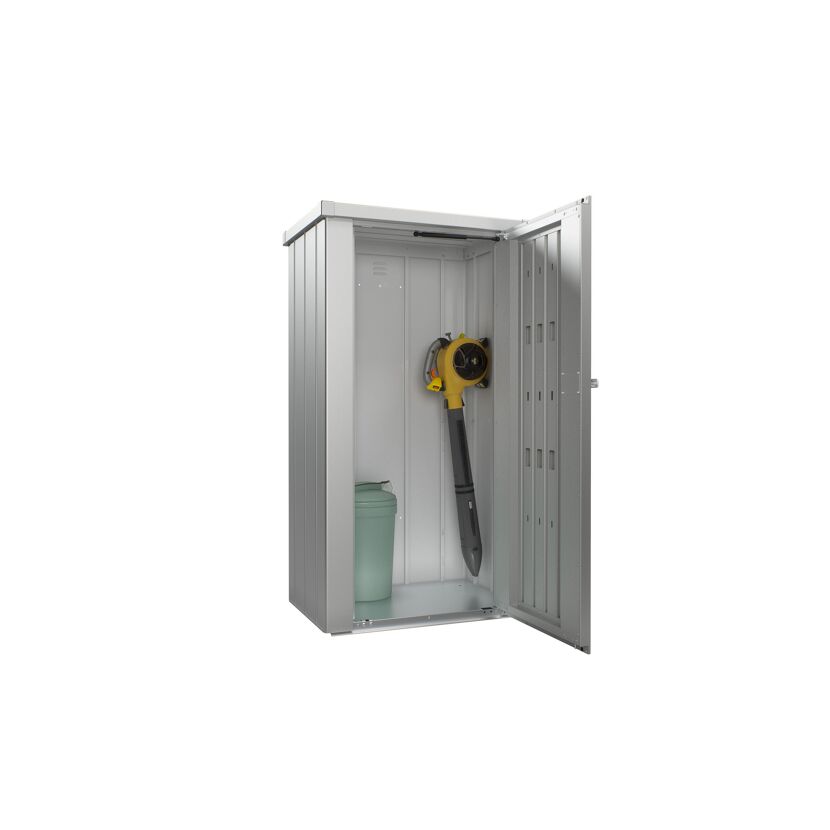 Terrassenschrank 'Julia' silber-metallic Gr. M