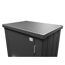 Terrassenschrank 'Julia' dunkelgrau-metallic Gr. M