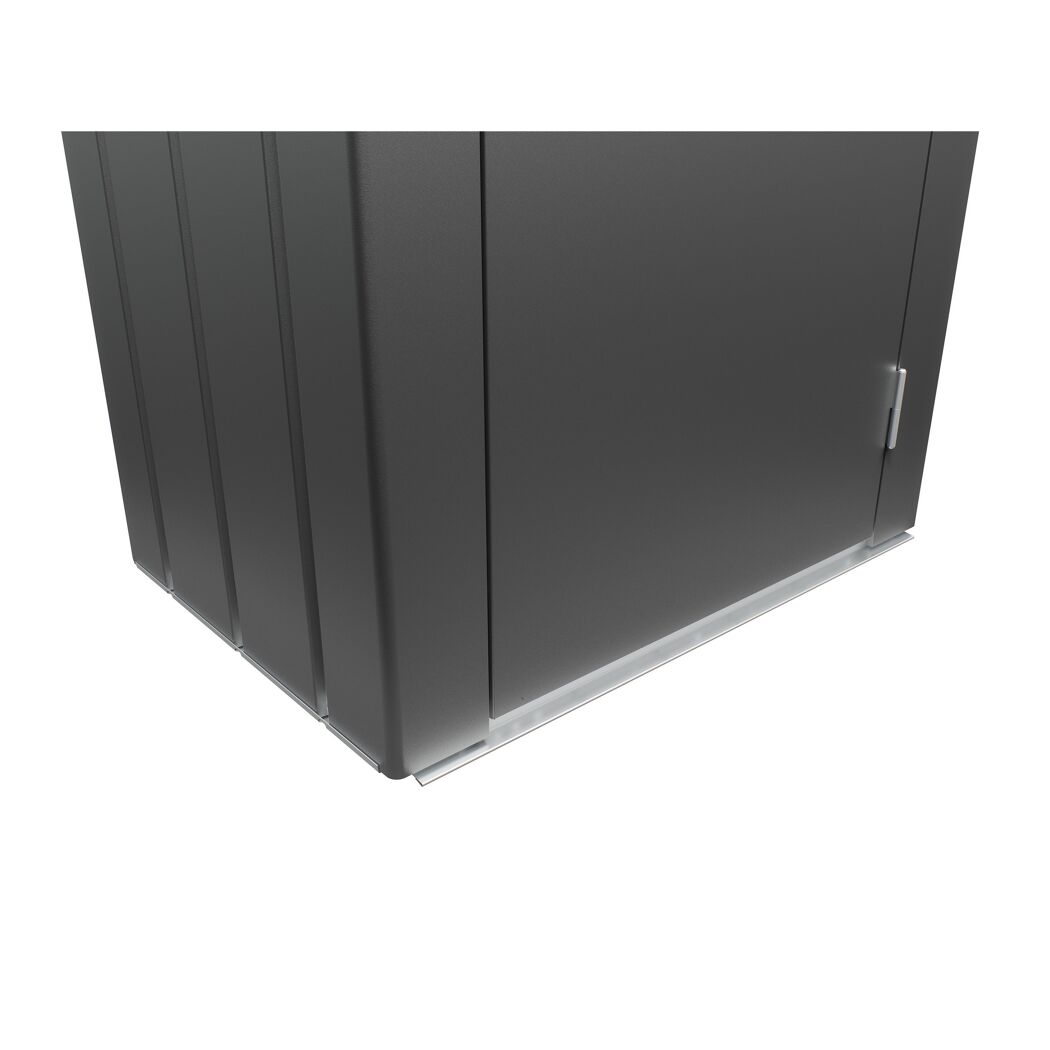 Terrassenschrank 'Julia' dunkelgrau-metallic Gr. M