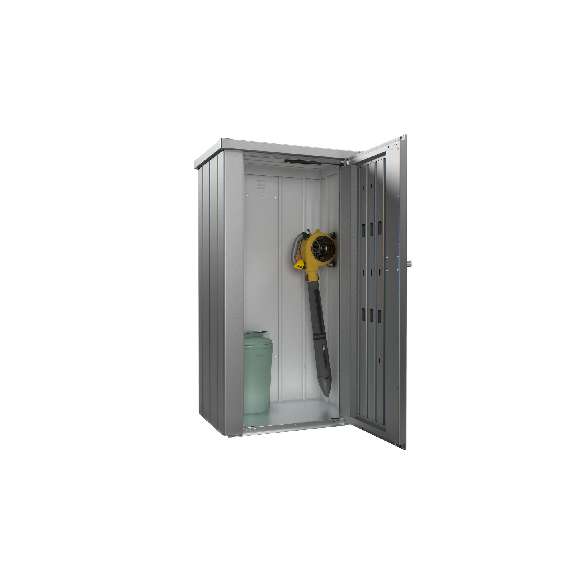 Terrassenschrank 'Julia' quarzgrau-metallic Gr. M