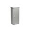 Terrassenschrank 'Julia' silber-metallic Gr. M High