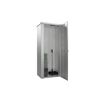Terrassenschrank 'Julia' silber-metallic Gr. M High