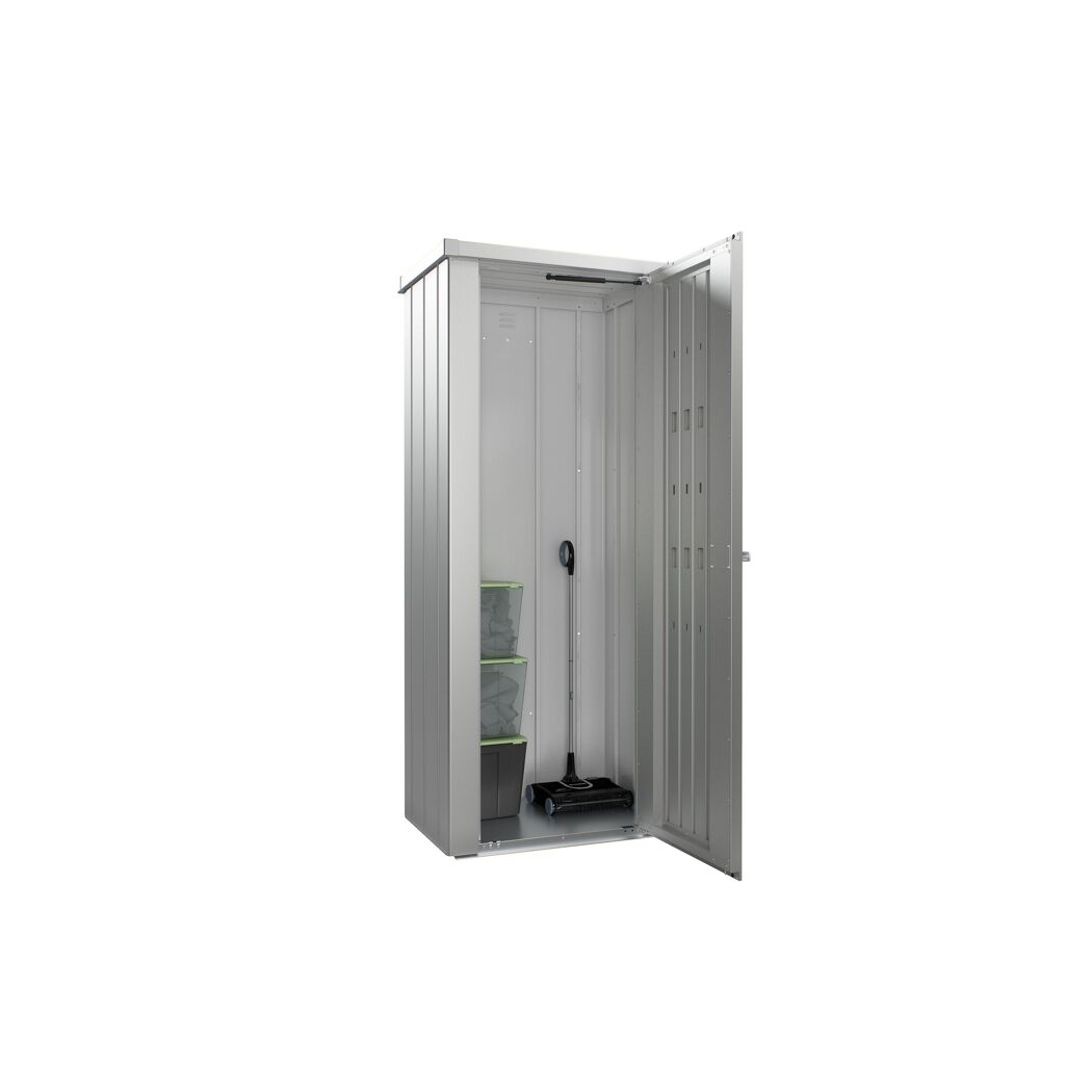 Terrassenschrank 'Julia' silber-metallic Gr. M High