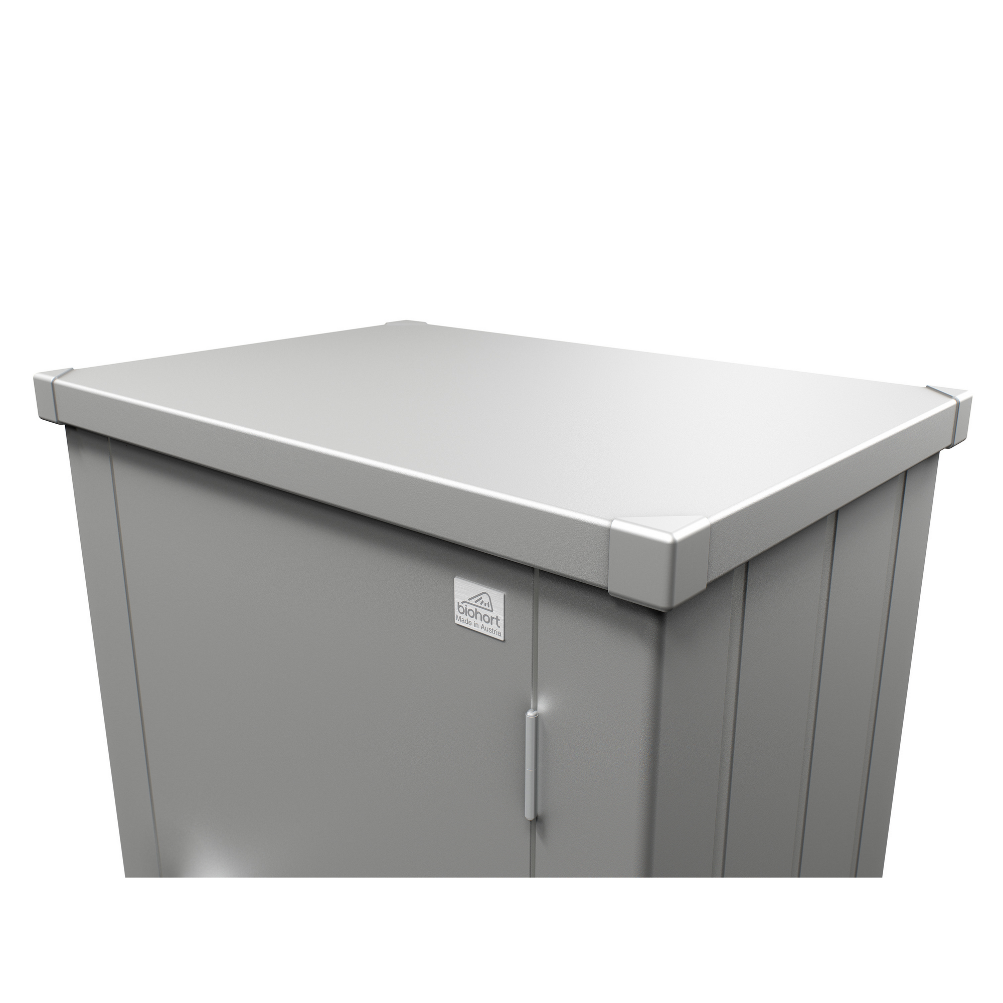 Terrassenschrank 'Julia' silber-metallic Gr. M High