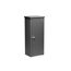 Terrassenschrank 'Julia' dunkelgrau-metallic Gr. M High