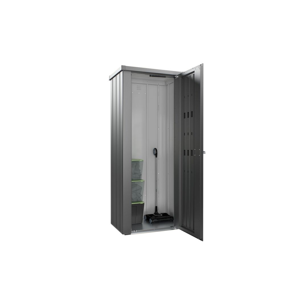 Terrassenschrank 'Julia' dunkelgrau-metallic Gr. M High