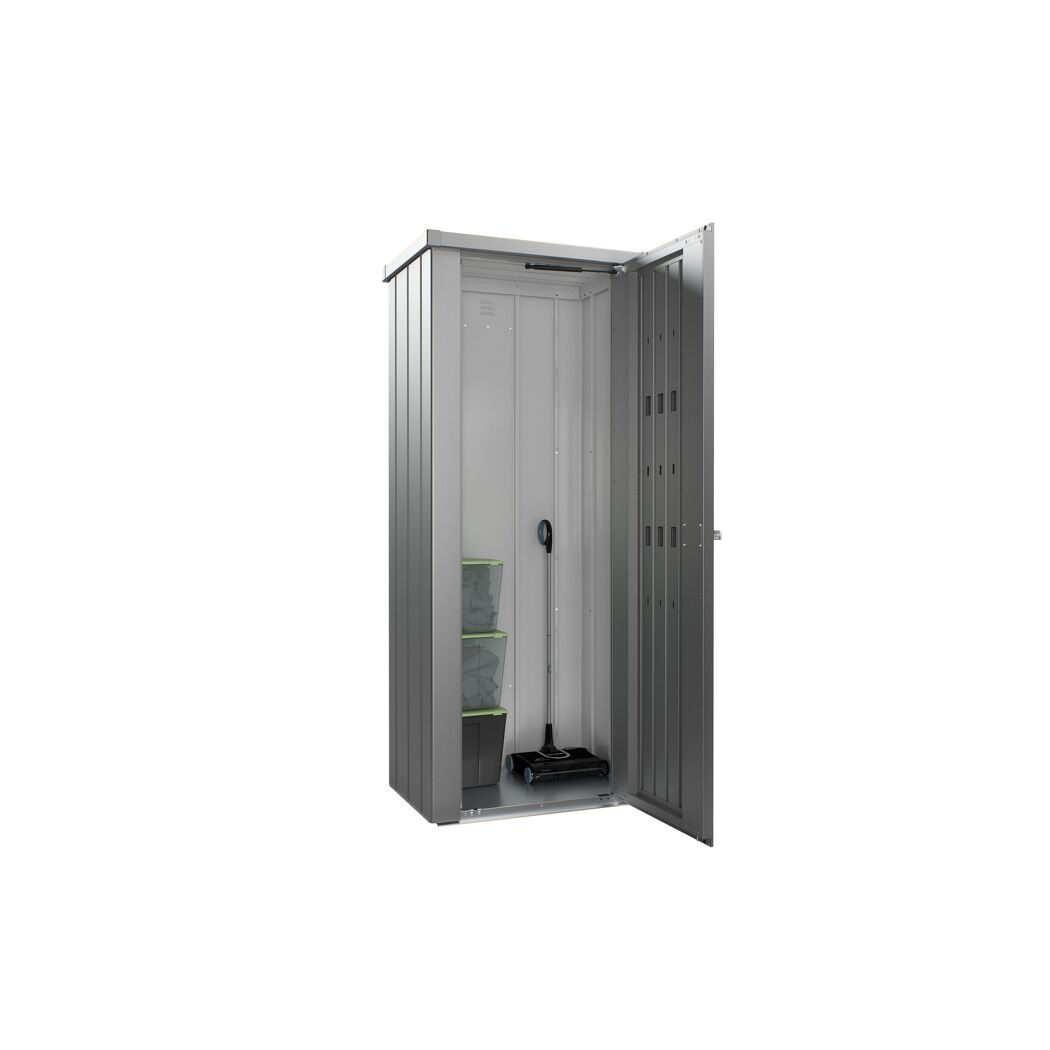 Terrassenschrank 'Julia' quarzgrau-metallic Gr. M High