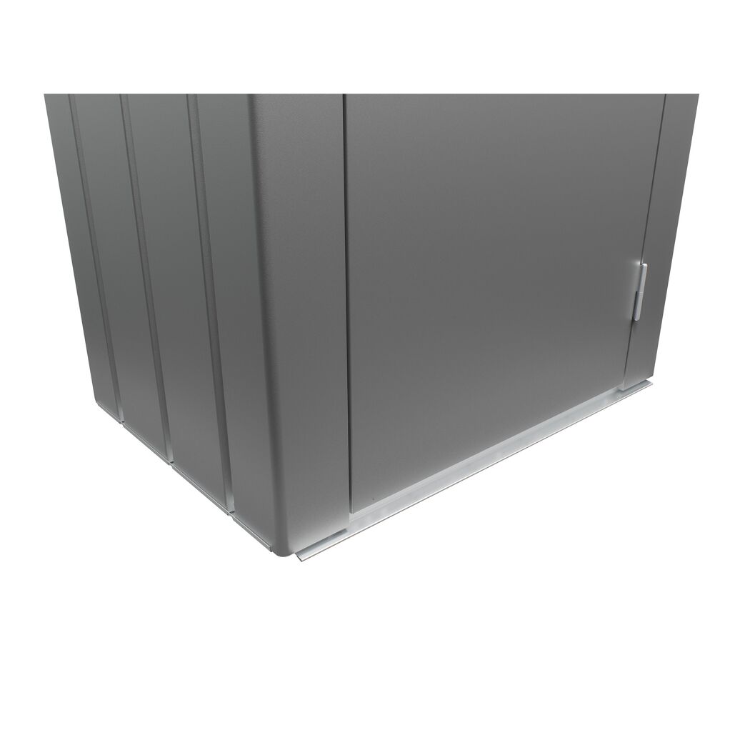 Terrassenschrank 'Julia' quarzgrau-metallic Gr. M High