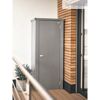 Terrassenschrank 'Julia' quarzgrau-metallic Gr. M High