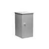 Terrassenschrank 'Julia' silber-metallic Gr. L