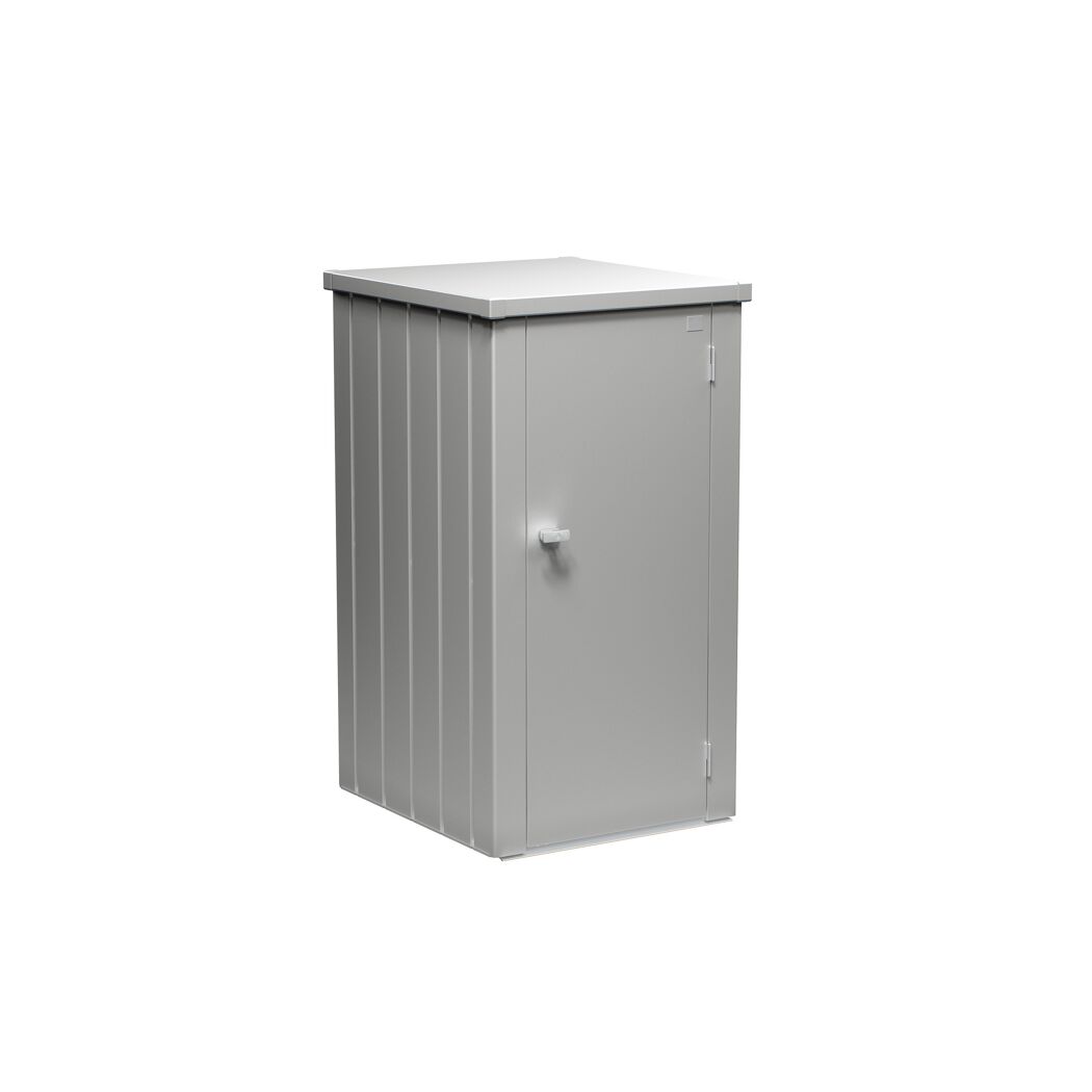 Terrassenschrank 'Julia' silber-metallic Gr. L