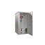 Terrassenschrank 'Julia' silber-metallic Gr. L