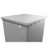 Terrassenschrank 'Julia' silber-metallic Gr. L