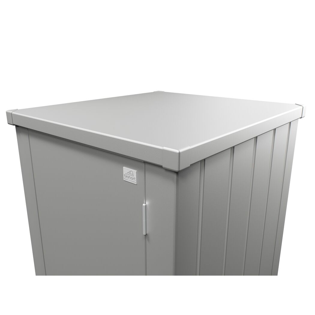 Terrassenschrank 'Julia' silber-metallic Gr. L