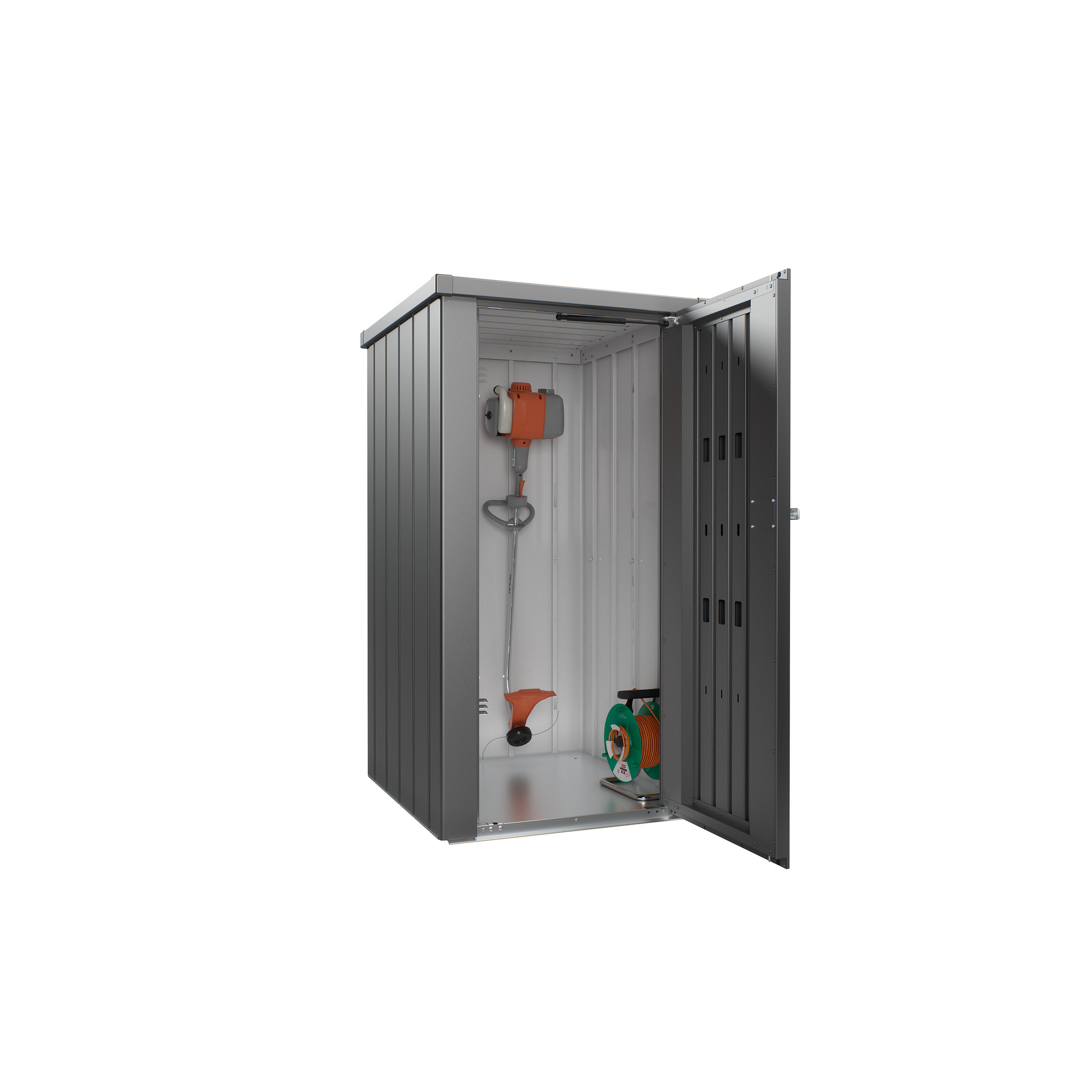 Terrassenschrank 'Julia' dunkelgrau-metallic Gr. L