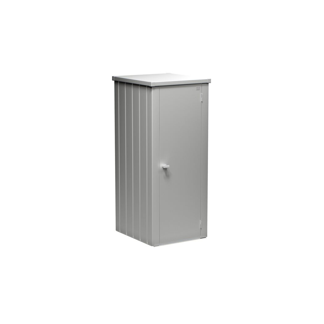 Terrassenschrank 'Julia' silber-metallic Gr. L High