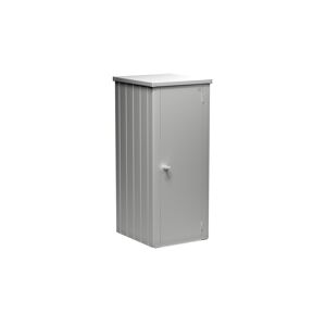 Terrassenschrank 'Julia' silber-metallic Gr. L High