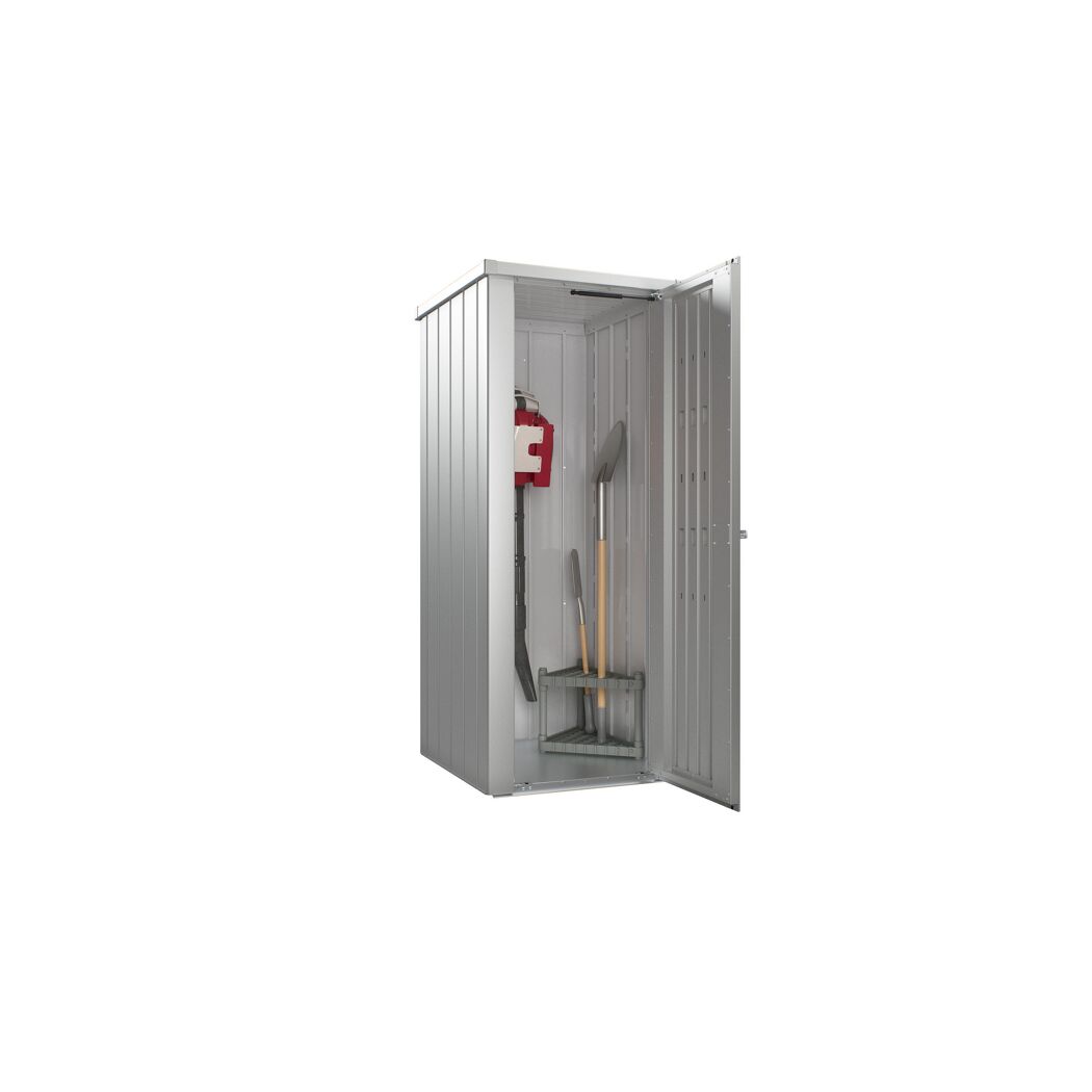 Terrassenschrank 'Julia' silber-metallic Gr. L High