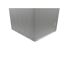 Terrassenschrank 'Julia' silber-metallic Gr. L High