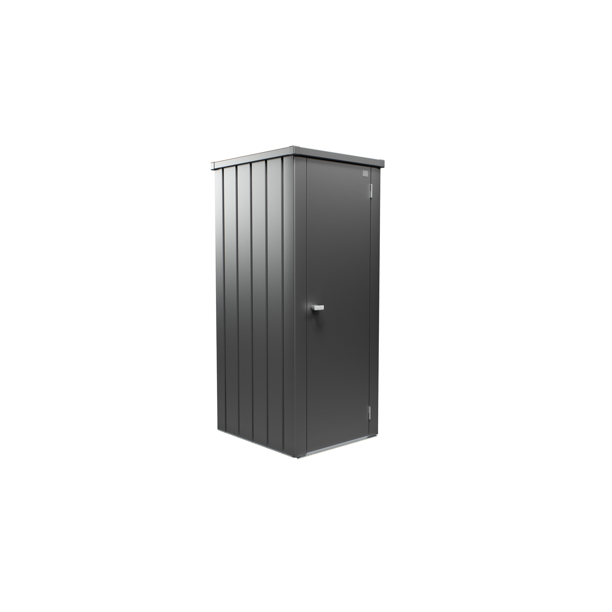 Terrassenschrank 'Julia' dunkelgrau-metallic Gr. L High