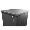 Terrassenschrank 'Julia' dunkelgrau-metallic Gr. L High