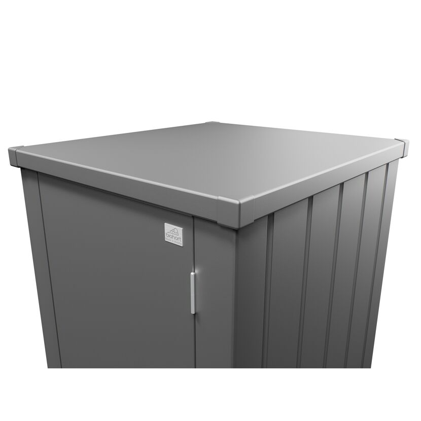 Terrassenschrank 'Julia' quarzgrau-metallic Gr. L High