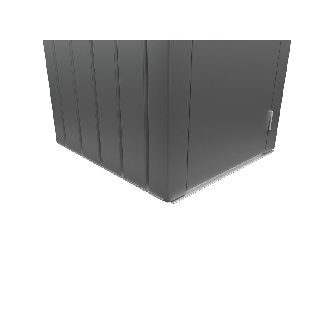 Terrassenschrank 'Julia' quarzgrau-metallic Gr. L High