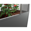 Hochbeet mit Gewächshaus 'Florentina Maxi' quarzgrau metallic 201,6 x 213 x 103,1 cm