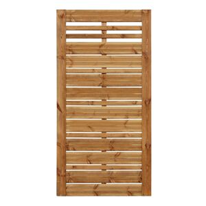 Sichtschutzzaun 'Jena' Kiefernholz naturfarben 90 x 180 cm