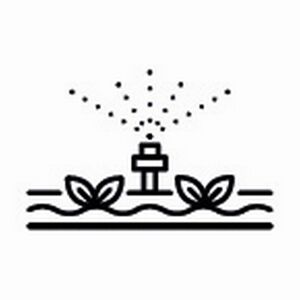 Bewässerungs-System zu Hochbeet, Pflanzbeet Belvedere, Gewächshaus Florentina