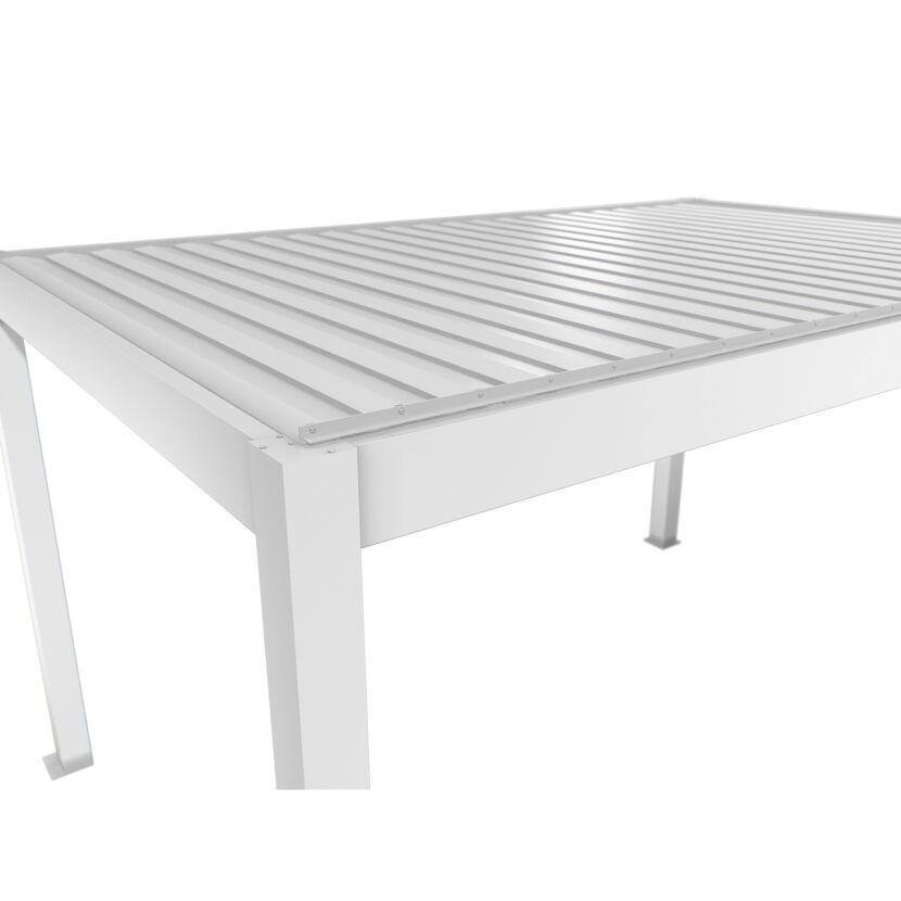 Pergola weiß 3 x 3 m