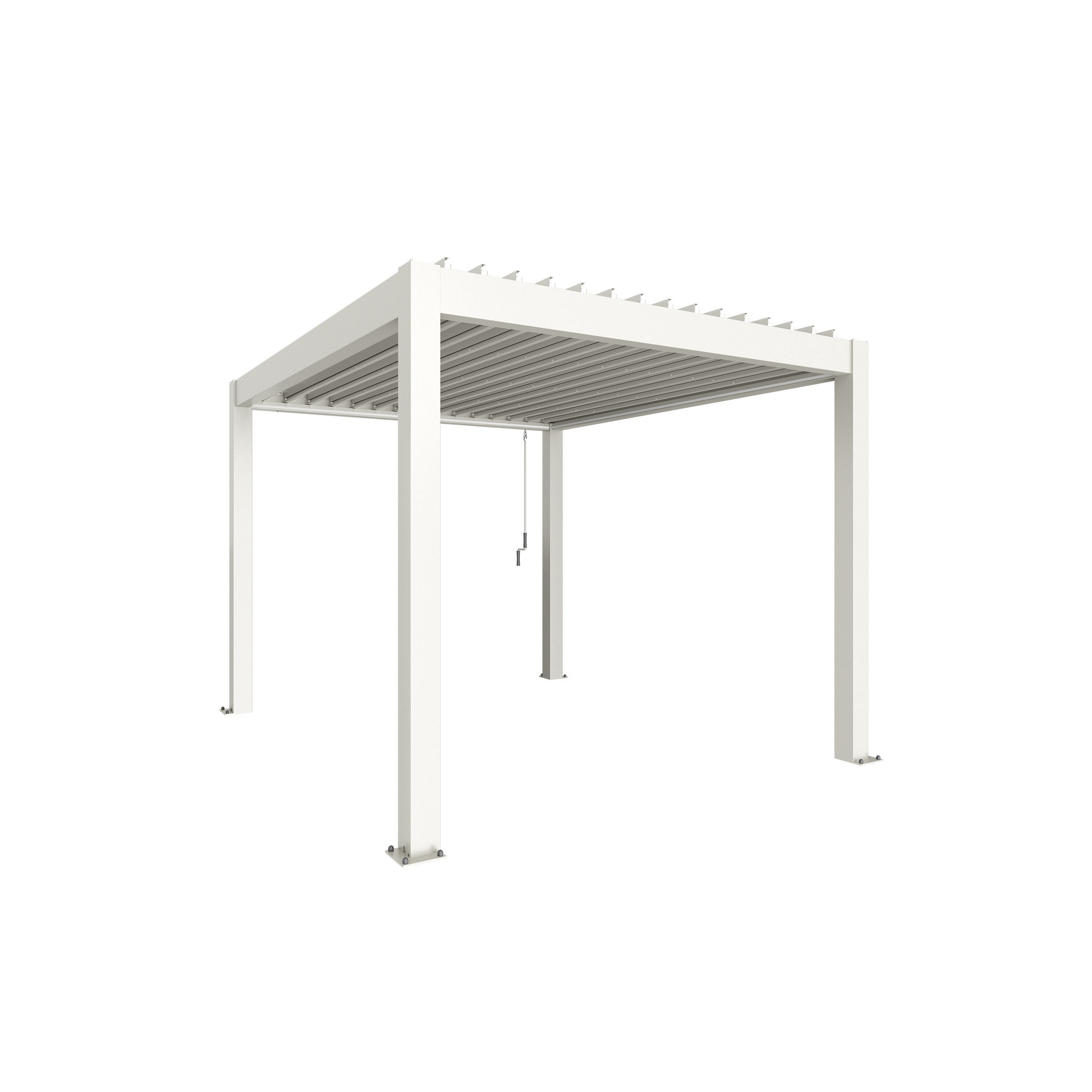 Pergola weiß 3 x 3,5 m