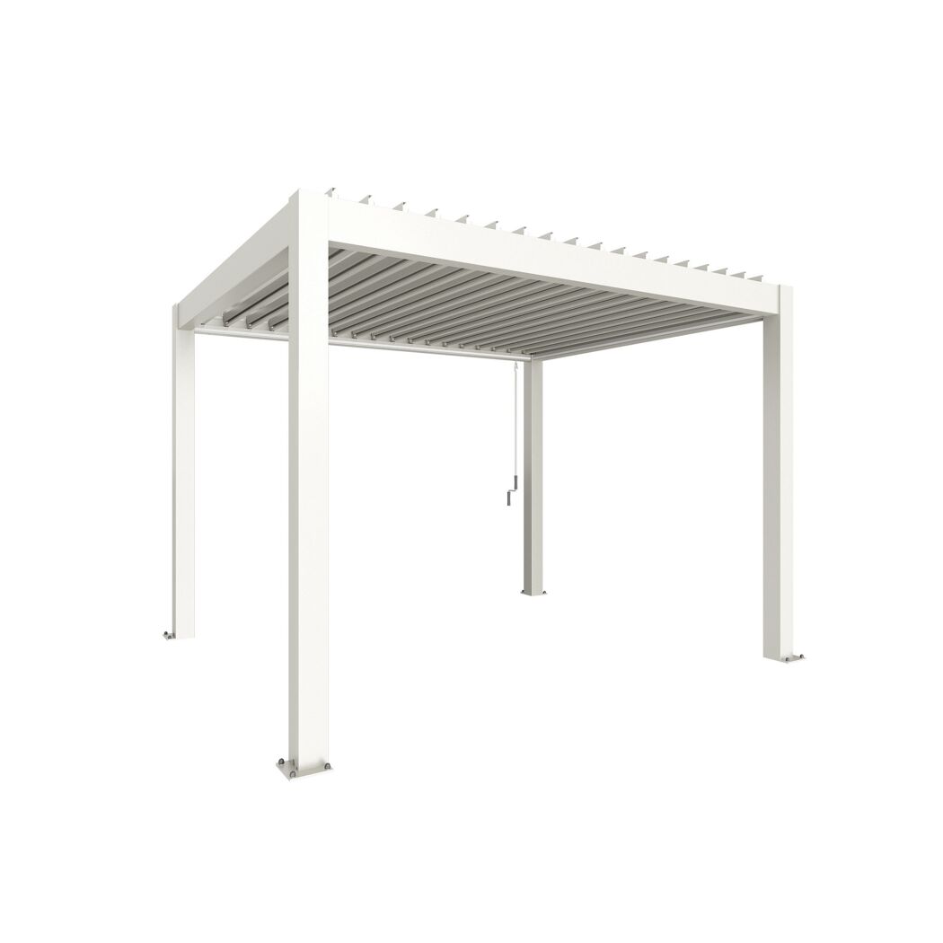 Pergola weiß 3,5 x 3 m