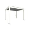 Pergola weiß/silberfarben 3,5 x 3 m