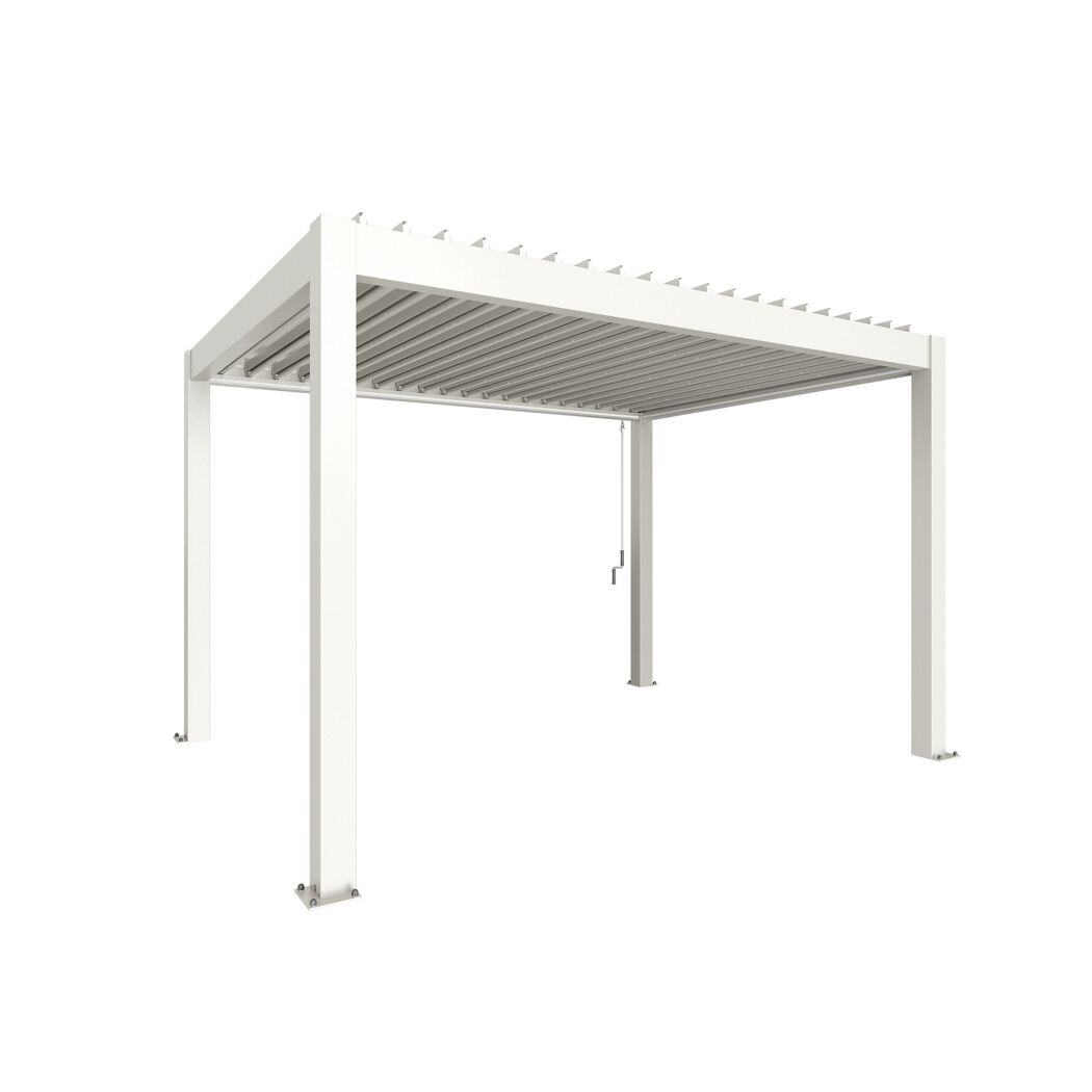 Pergola weiß 4 x 3 m