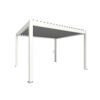 Pergola weiß/silberfarben 4 x 3,5 m