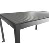 Pergola quarzgrau metallic/silberfarben 4,5 x 3 m