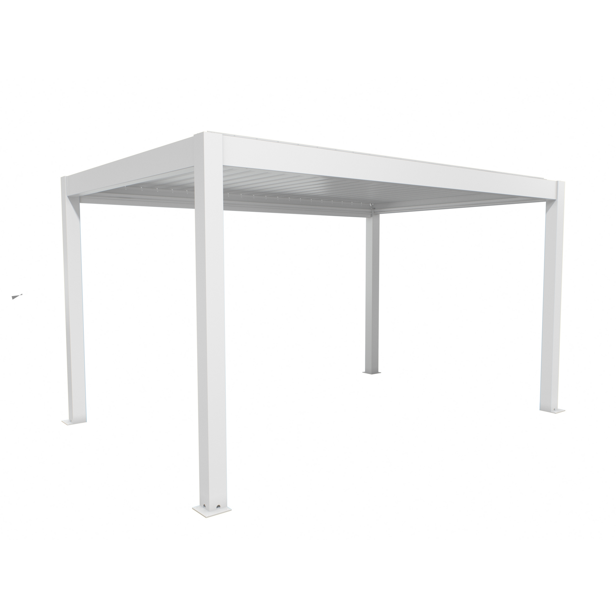 Pergola weiß 4,5 x 3 m