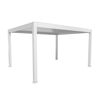 Pergola weiß 4,5 x 3,5 m