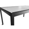 Pergola dunkelgrau metallic/weiß 5 x 3 m